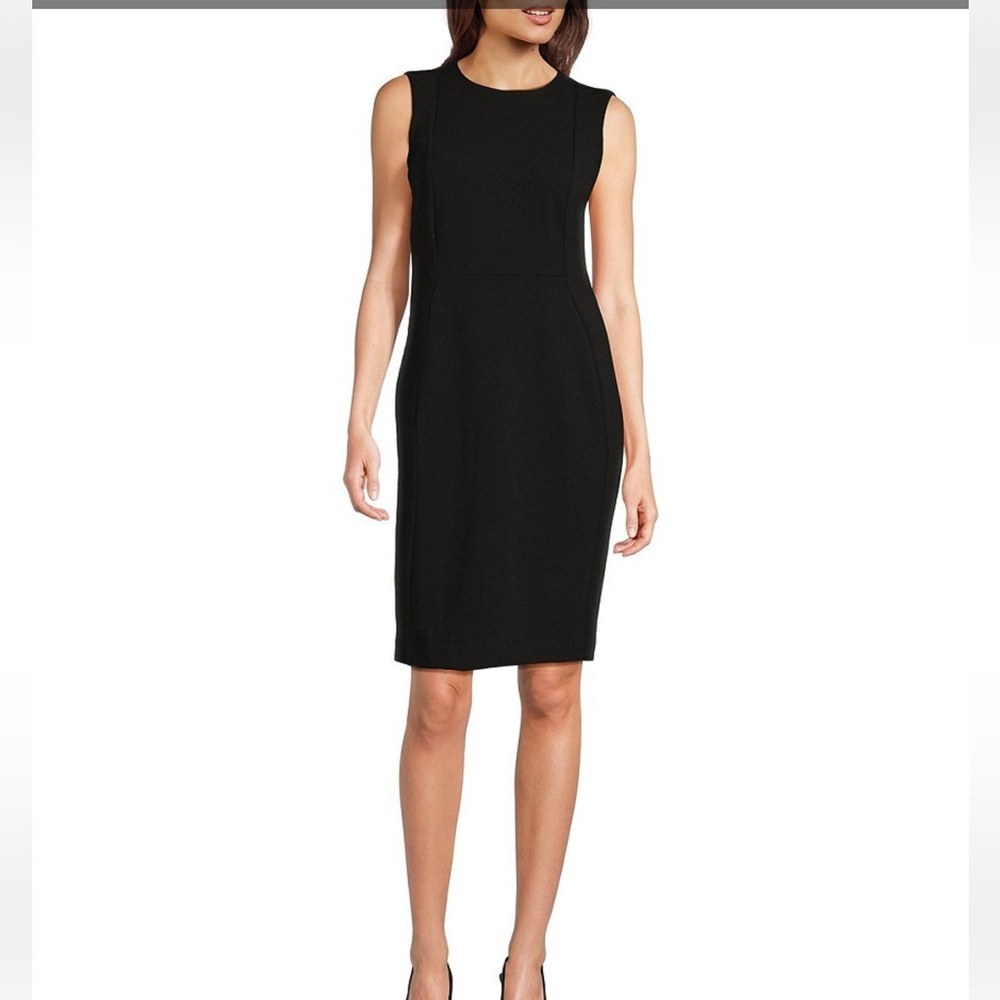 Calvin Klein Black Sheath Dress